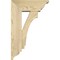 Ekena Millwork Imperial Traditional Rough Sawn Bracket w/ Offset Brace, Douglas Fir, 6"W x 14"D x 22"H BKT0604X14X22IMP01RDF - alternate 3
